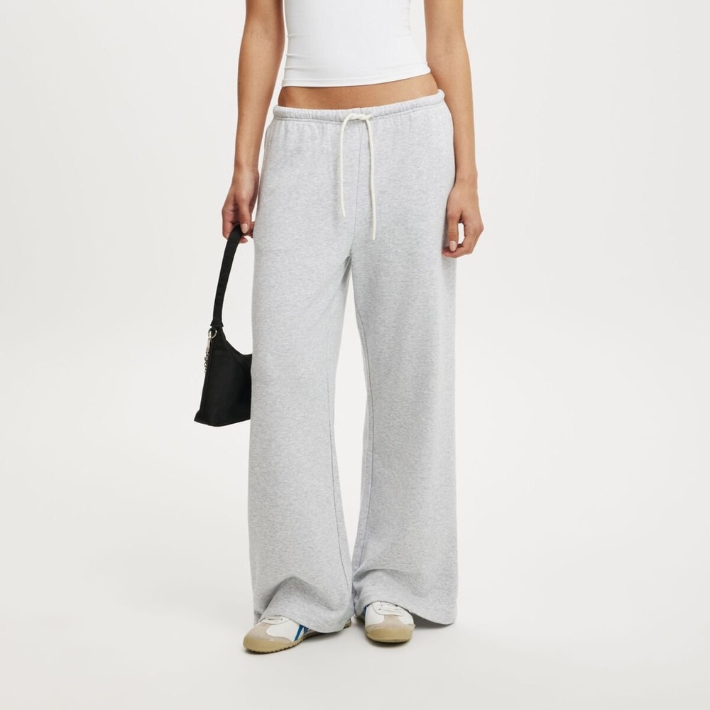 Cotton On Light Gray wide leg sweatpants